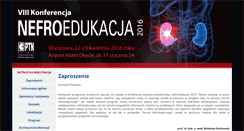 Desktop Screenshot of nefro.viamedica.pl
