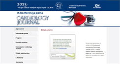 Desktop Screenshot of cj.viamedica.pl