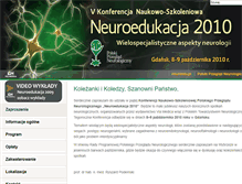 Tablet Screenshot of neuroedukacja.viamedica.pl