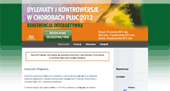 Desktop Screenshot of cykl-pneumonologia.viamedica.pl