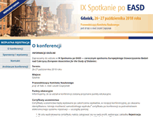 Tablet Screenshot of easd.viamedica.pl