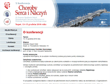 Tablet Screenshot of chorobyserca.viamedica.pl